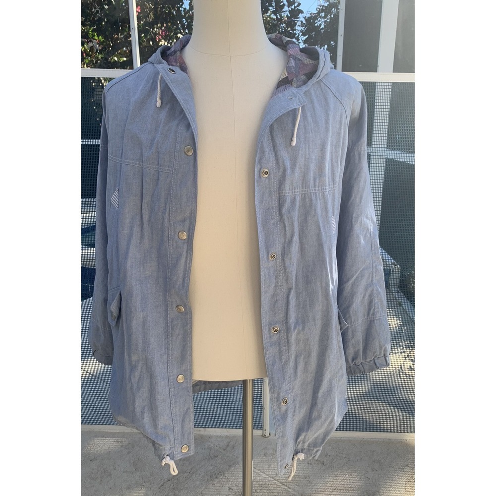 Vintage Be In The Current Seen Women's Jacket Hoodie Hood 16W XL